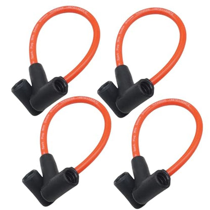 18-8818 12" Marine Spark Plug Wire Set for Johnson Evinrude V4-V6 10-235 HP - size: 4 PCS 12"