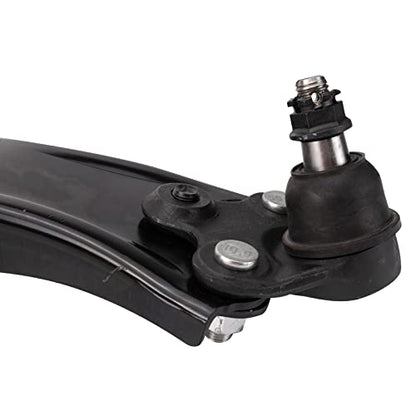 TRQ Front Lower Driver and Passenger Side Control Arm and Ball Joint Set 2 - style: PSA27154