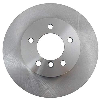 TRQ Front and Rear Brake Pad and Rotor Set Ceramic Vented Solid Rotors - style: BKA11214