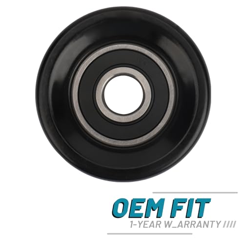 IRONTEK 31190RCAA01 Belt Tensioner Idler Pulley fit for Ford (1997-2001 E-150 Econoline/ 1997-2001 E-250 Econoline/ 2003 E-350 Club Wagon/ 1997-2001 for F-150)) #89053 - size: 89053