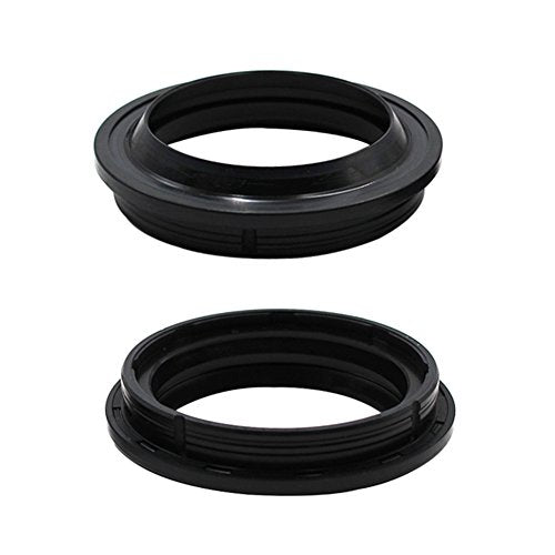 Road Passion 40x52x10mm Front Fork Oil Seal and Dust Seal Kit for Aprilia Scarabeo 400/500 2005-2007 /Red Rose 125 Custom 1995-1999 - color: Dust Seal
