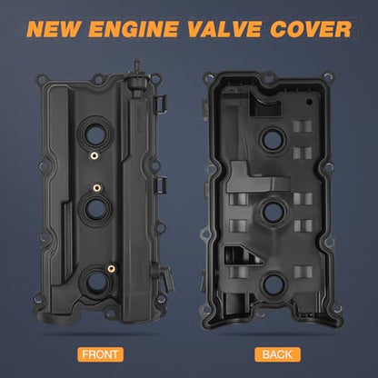 Nilight Engine Valve Cover with Gasket Replace# 13264-EA200 13264-EA210 - size: for Nissan Frontier 2005-2019, Pathfinder 05-12
