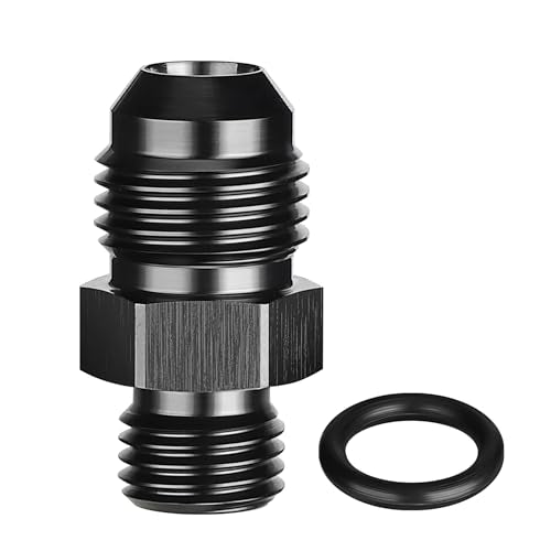 EVIL ENERGY 6AN Flare to AN4 ORB Male O-Ring Fitting Adapter - size: 4AN ORB to 6AN