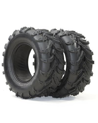 GarveeTech Pack of 2-25x10-12 ATV/UTV Tires - size: 25x10-12, style: Pattern 137