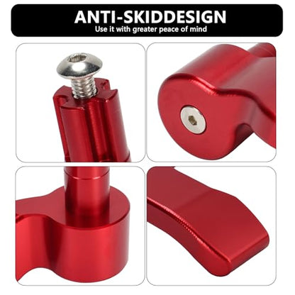 Thumb Throttle Lever CNC Aluminum Replacement Compatible with Polaris Sportsman 450/550/570/850/1000 Fit Scrambler 550/850/1000 2009-2025 (Red) - color: red