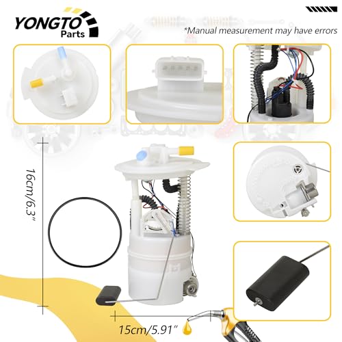 Fuel Pump Module Assembly E8545M Compatible with Nissan Altima 2004-2006, Maxima 2004-2008, Quest 2004-2009 2.5L L4 3.5L V6 Replace OE P76169M 170407Y000 170409J300 17040ZB00A FG0987