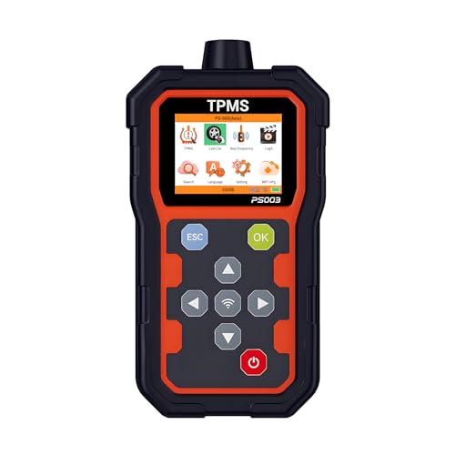 TPMS Diagnostic Programmer, OBD2 Code Reader, Key Frequency Detection