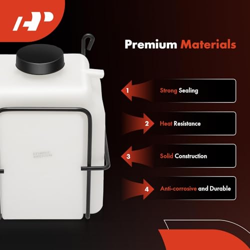 A-Premium Automatic White Universal Coolant Reservoir Bottle Kits