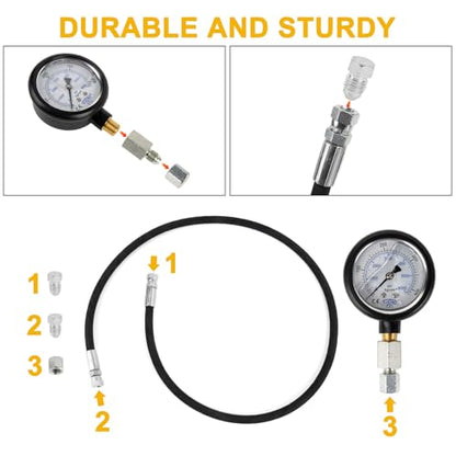 Hpop Test Tool High Pressure and Air Leak Test Gauge Tool Kit for F350