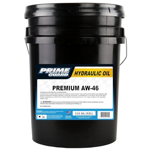 Prime Guard Premium ISO AW-46 Hydraulic Oil - 5 Gallon - size: 1, style: 5 Gallon