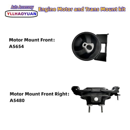 Yllhaoyuan Complete Set of 4 Motor Mounts for 2008-2010 Chrysler Town - size: 2008-2010 Chrysler Town & Country