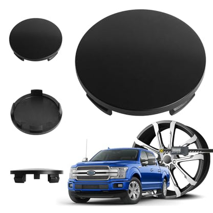 2.4Inch 60MM Wheel Center Caps, Pack of 4 (Gloss Black, Outer 60MM, Inner 56MM) - color: Matte Black, size: Outer 60MM , Inner 56MM