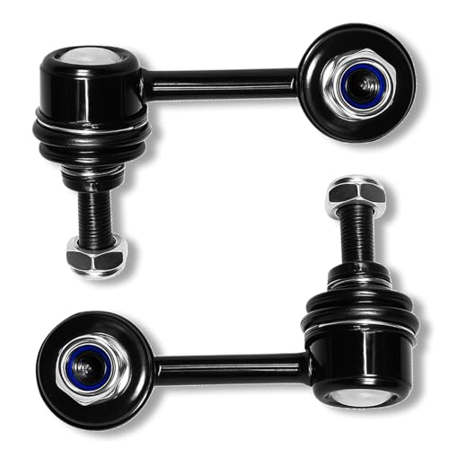 2PCS Rear Stabilizer Sway Bar End Links for Acura 2001 2002 2003 2004 2005 EL, Compatible With Honda 2001 2002 2003 2004 2005 Civic (All Non Si Models) K90452 K90453 - size: K90452 K90453