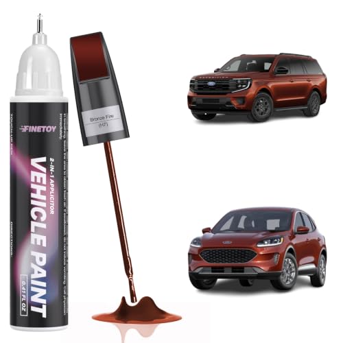 Bronze Fire(H7) Car Touch Up Paint for Ford - color: Bronze Fire(H7) for 2015-2017 F-150/2015-2020 Super Duty F-250, F350 ,F450