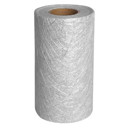 Fiberglass Mat Roll 8" x 10 Yards, 1.5 oz Chopped Strand Mat, Wide Fiberglass for Large Surface Repair & Reinforcement, Resin Compatible for Boat Roof Auto - size: 8" Wide X 10 Yds