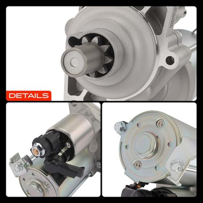 A-Premium Starter Motor, 12V 1.6KW 9 Teeth Clockwise