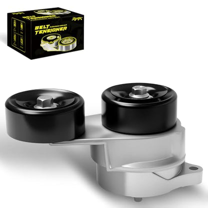 Oktiger Belt Tensioner Assembly with Pulley for Honda Accord 2003-2012, Odyssey 2005-2010, Pilot 2005-2008, Ridgeline, for Acura Mdx 2005-2013, Zdx 2010-2013, RI TI, OE#38332 - size: 38332