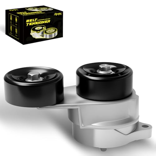 Oktiger Belt Tensioner Assembly with Pulley for Honda Accord 2003-2012, Odyssey 2005-2010, Pilot 2005-2008, Ridgeline, for Acura Mdx 2005-2013, Zdx 2010-2013, RI TI, OE#38332 - size: 38332