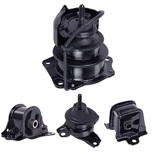 4-Piece Engine Motor Mount Set Compatible with 1998-2002 Accord 2.3L - size: 1998-2002 Honda Accord 2.3L Auto Set of 4
