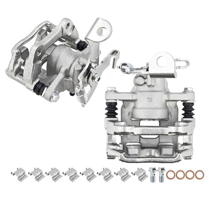 Rear Pair Brake Caliper Kit for Nissan Sentra 20-25 2.0 S SR SV - color: Rear Pair, size: without Pads