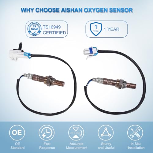 Oxygen O2 Sensor Upstream and Downstream 4PCS 234-4668 234-4256
