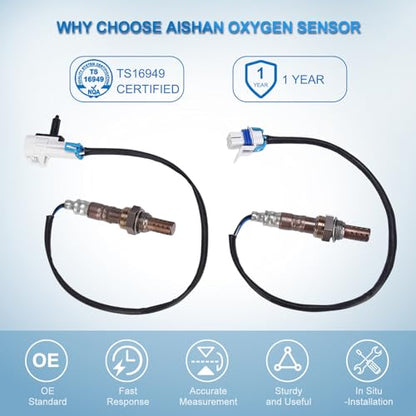 Oxygen O2 Sensor Upstream and Downstream 4PCS 234-4668 234-4256