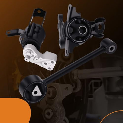 maXpeedingrods 3PCS Engine Motor & Transmission Mount Kit Replaces 2910A106 Compatible for Mitsubishi Mirage 1.2L 2014–2022, Mirage G4 2017–2022 - style: 2910A106