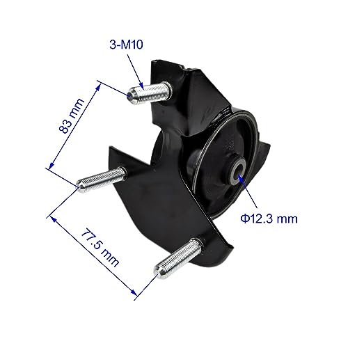 4PCS Engine Motor Transmission Mount Set Compatible with Corolla and Prizm - size: 1998-2002 Corolla 1.8L Auto