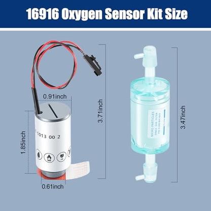 16916 Oxygen Sensor for Robinair Kit, Includes 16106 Hose & 16913 Filter