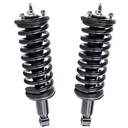 Detroit Axle - 4WD Front 4pc Struts Kit for 2005-2019 Nissan Frontier 4.0L - size: 4QS47312/ sway kit