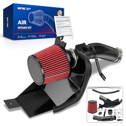 KAX 2.75" Cold Air Intake Kit Fit for 2016-2021 Honda Civic 1.5L, Red - color: Red, size: 2016-2021 Honda Civic 1.5L