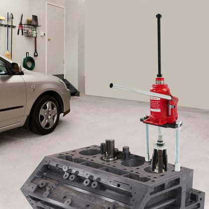 20T Cylinder Liner Puller, Universal Hydraulic Ball Joint Press Kit, 44092lbs Pulling Force Heavy Duty Disassembly Tool, Auto Mechanic Extractor, for Auto Repair, Garage, Workshop