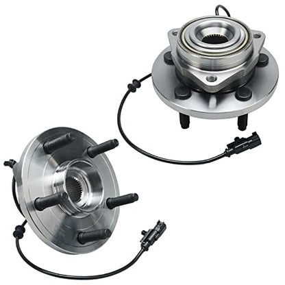 Detroit Axle - Front Brake Kit for 2007-2009 Dodge Durango Chrysler Aspen - size: 8NPRW3600195/kit