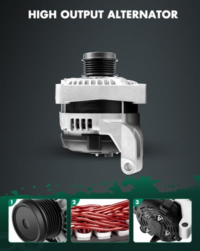 SCITOO Alternator Fit For Dodge Grand Caravan & For Chrysler Town Country - size: 140A, style: 13871N Alternator