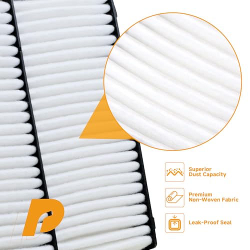 High-Flow Engine Air Filter Replaces CA9997