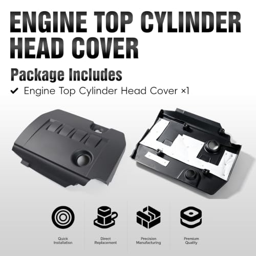 Engine Top Cover Fit for Toyota & Lexus VVT-i, Matches PN 1121237010