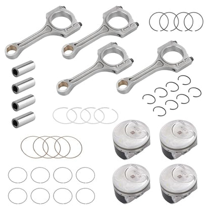 2.4L Engine Piston Kit With Connecting Rod Set For 2011-2019 Kia