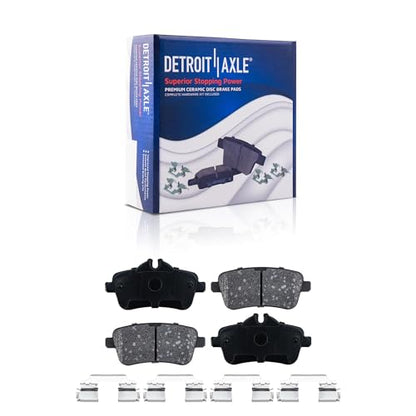 Detroit Axle - 8pc Brake Kit for Mercedes-Benz ML250 ML350 ML400 GLE350 - size: 8PR53527/KIT