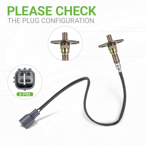O2 Oxygen Sensor Upstream 250-54051 Compatible with Toyota 4Runner 1999-2002, Tacoma 2000-2004, Tundra 2000-2004, 2.4L 2.7L 3.4L # 234-9001 89467-35030 89467-34020 89467-34021 89467-35011 89467-35040 - size: 250-54051