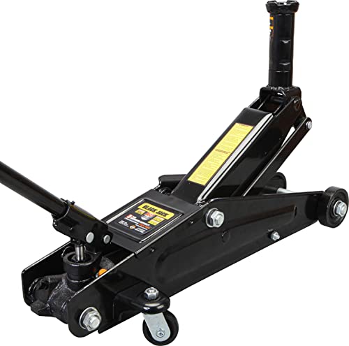 Torin Hydraulic Trolley Service/Floor Jack (Fits: SUVs and Extended Height Trucks): 3 Ton (6,000 lb) Capacity, Black - size: 3T