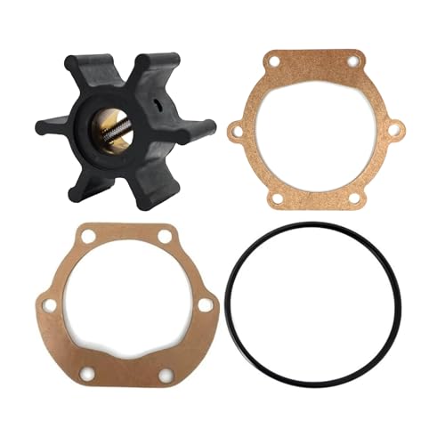 09-810B Raw Sea Water pump Impeller Kit for Jabsco Pump 18653-0001 Inboard - size: replace Jabsco Johnson YANMAR 09810B
