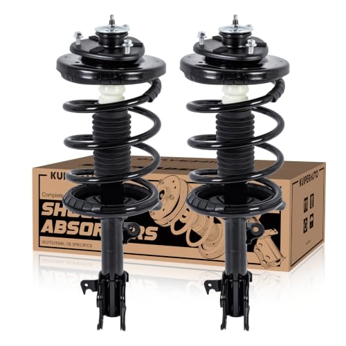 KUIPERAUTO 2PCS Front Left and Right Struts Shocks Assembly Compatible for 1999-2004 Honda Odyssey Mini Van 171597 171598 - size: 2x Front Struts, style: 1999-2004