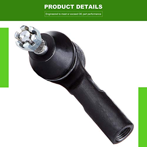 SCITOO 4pcs Front Suspension Kit Inner Outer Tie Rod End Fit 1992-2001 For Toyota Camry 1998-2003 For Sienna 1995-2004 Avalon 1999-2002 Solara