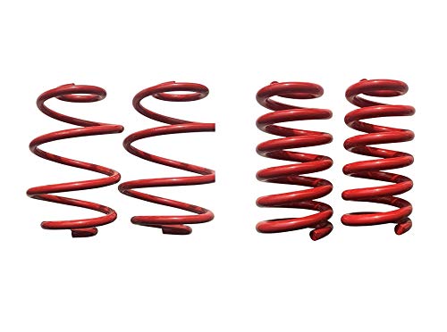 2" Front / 4" Rear Lowering Springs RED For 63-86 Chevy C10