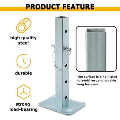 KUAFU Adjustable Jack Stand Compatible with Square Jacks