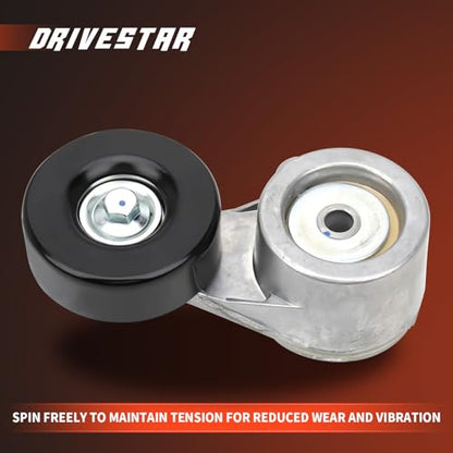 F5TE6B209CA Belt Tensioner Assembly w/Pulley for Ford F-250 F-350 - size: F5TE6B209CA