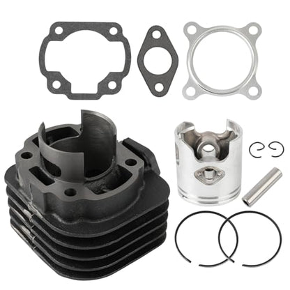 ECCPP 70CC Cylinder Piston Gasket Top End Kit for Yamaha Jog 50 1991-2001 - size: 1E40QMB