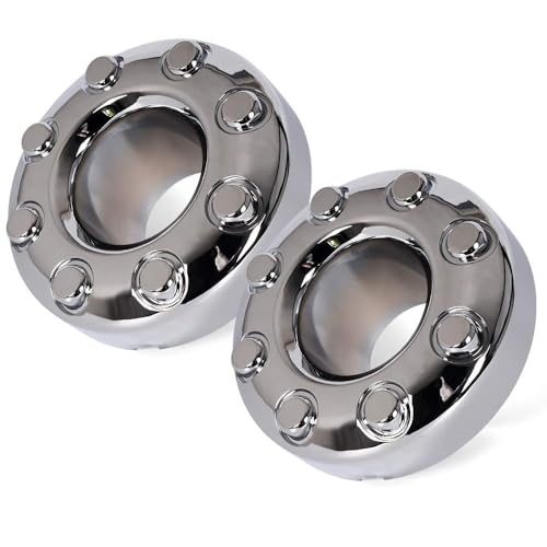 GRAND ORANGE 17" Wheel Center Hub Cap 2PCS Fit Ford F350 2005-2018 Dually - color: Fit 2005-2018 Ford F350