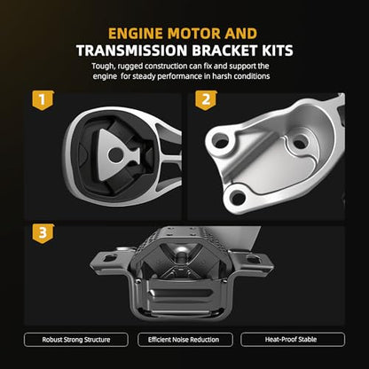 Engine Motor Mount Transmission Bracket Kits for Smart Fortwo - style: for Fortwo Electric 1.0L 2008-2015