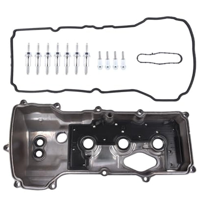 Left Valve Cover w/Gasket Replacement for Ford Expedition 3.5l V6 Turbocharged 2015-2017#BL3Z-6582-H GELUOXI - color: Left Side